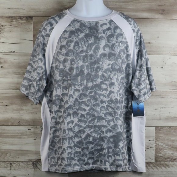 Silver Bait* Men's Short Sleeve Crew Neck Straight Hem Pullover Tee Shirt~XL - Picture 1 of 12
